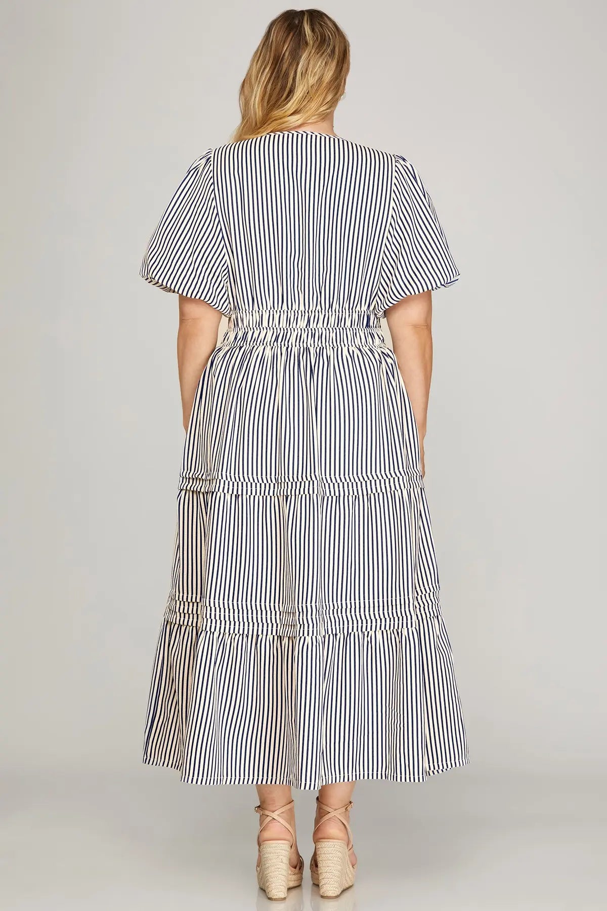 #11 Stripes Maxi Dress