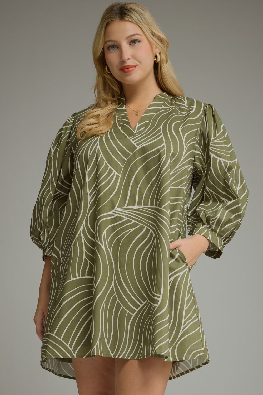 Printed Tunic Dress