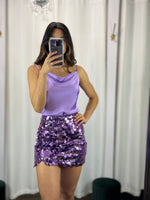 Load image into Gallery viewer, Sequins Skirt
