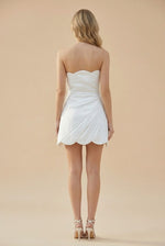 Load image into Gallery viewer, WHITE MINI DRESS
