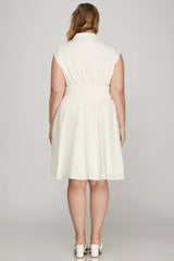 #6 Off White Dress