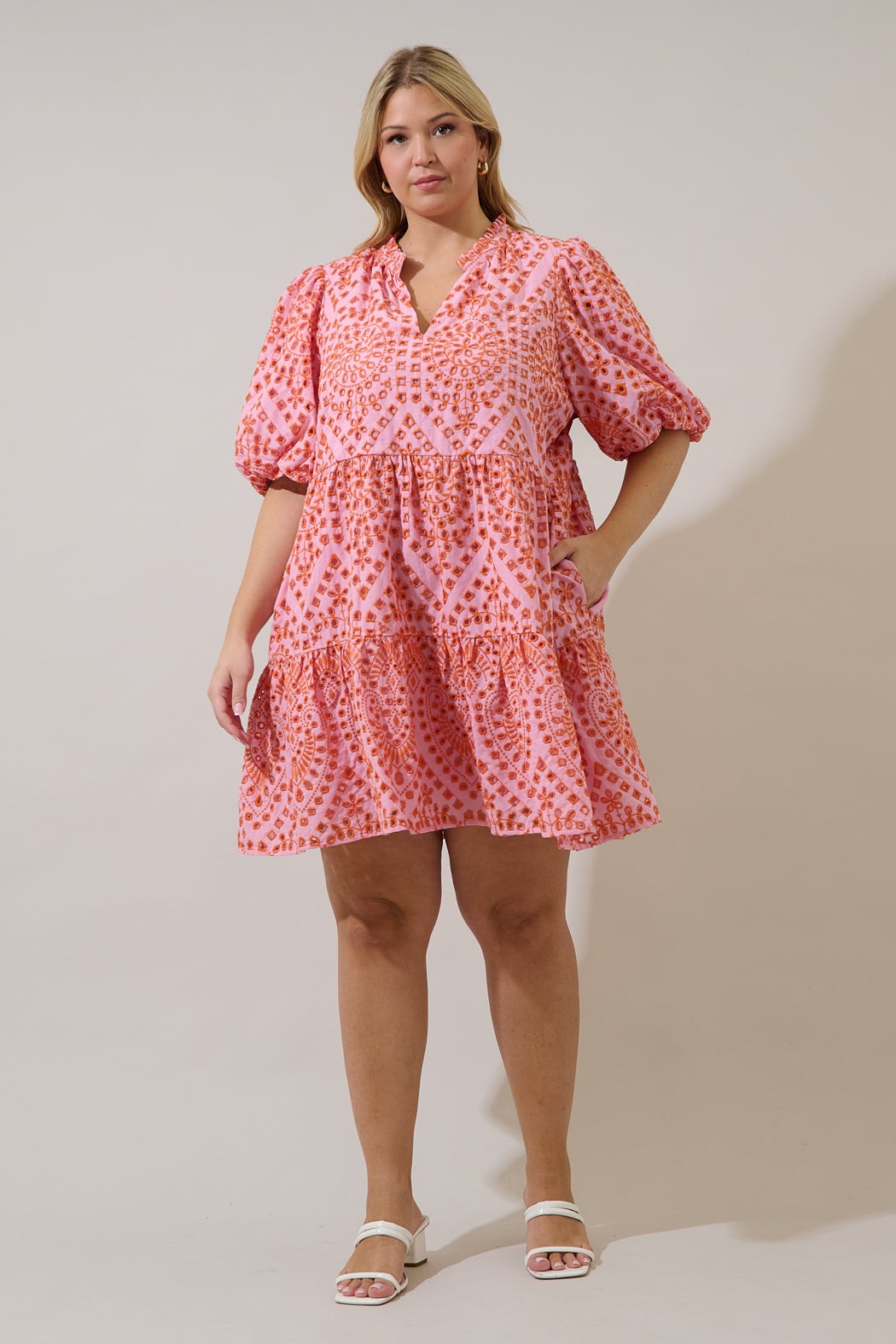 #9 Eyelet Tunic Dress