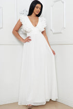 Load image into Gallery viewer, **SALE** WHITE FORMAL DRESS
