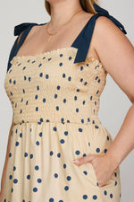Load image into Gallery viewer, #2 Polka Dots Maxi Dress
