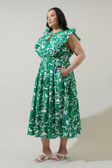 **SALE**Printed Midi Dress