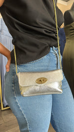 Load image into Gallery viewer, GENUINE ITALIAN LEATHER CROSSBODY BAG
