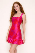Load image into Gallery viewer, PRINTED MINI DRESS
