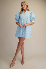 Load image into Gallery viewer, Polka Dots Mini Dress
