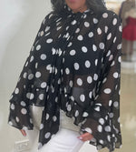 Load image into Gallery viewer, Polka Dots Tunic Dress
