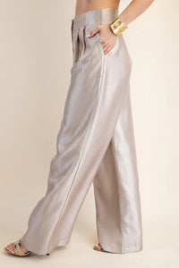 High Waist Wide Leg Pant