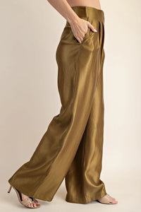 High Waist Wide Leg Pant