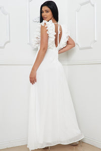 **SALE** WHITE FORMAL DRESS