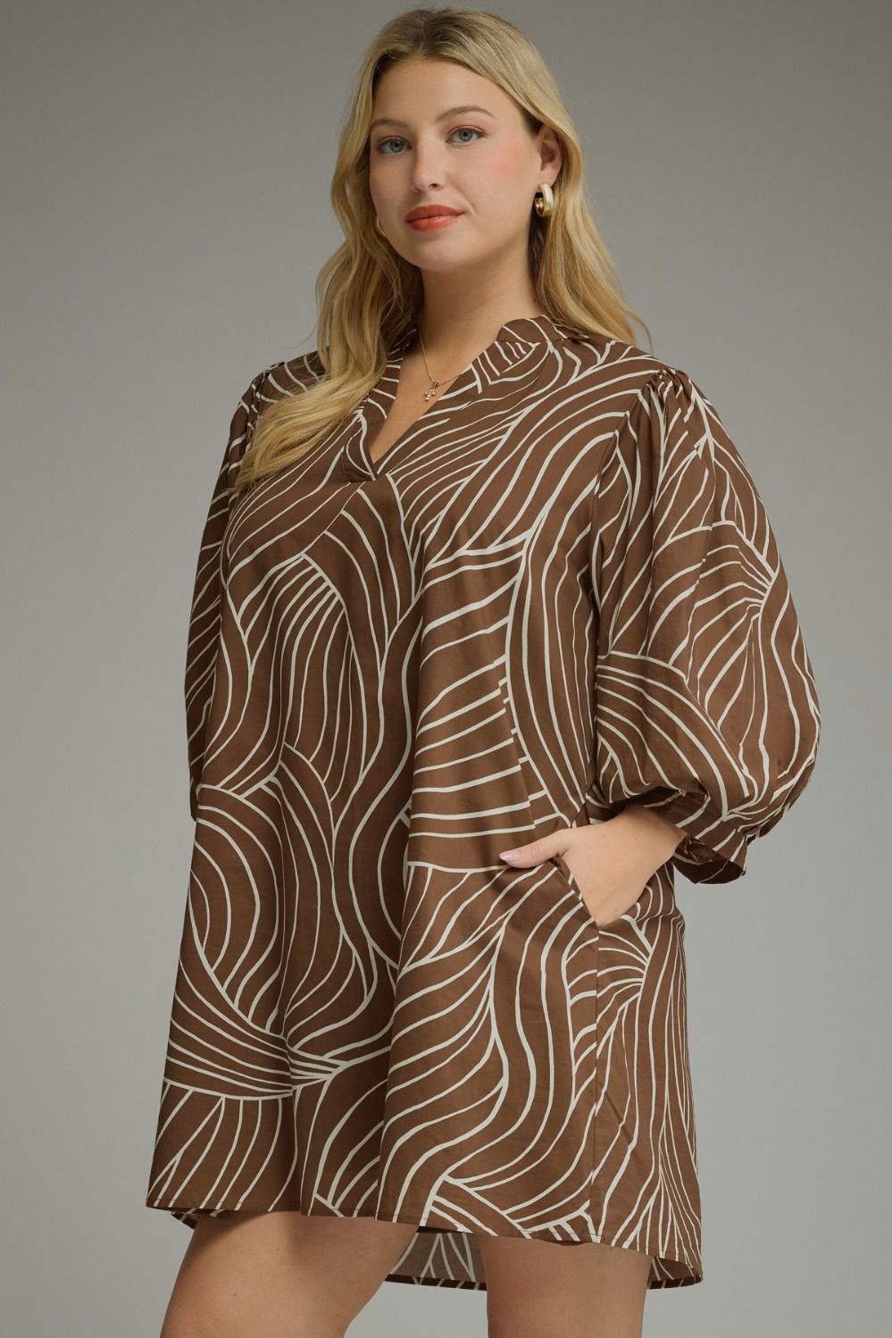 Printed Tunic Dress