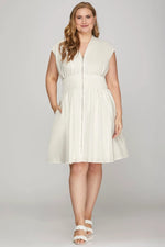 Load image into Gallery viewer, #6 Off White Dress
