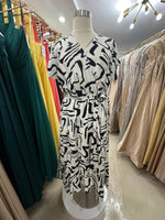 Load image into Gallery viewer, #4 Printed Wrap Around Dress
