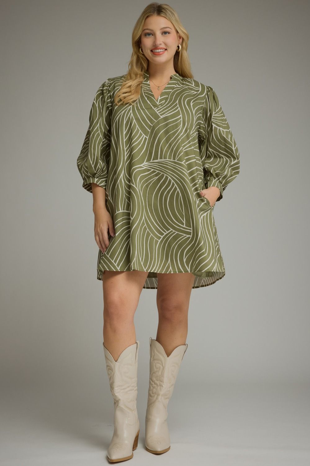 Printed Tunic Dress