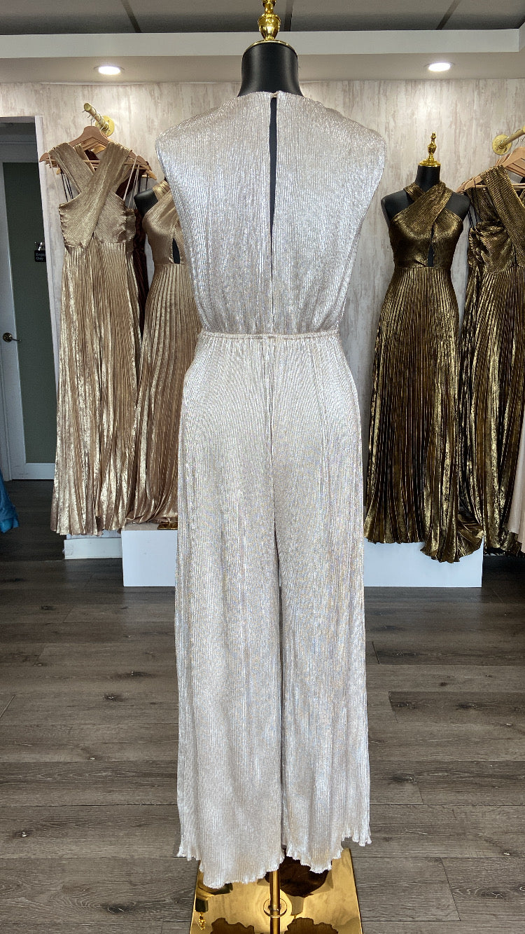 METALLIC JUMPSUIT