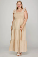 Load image into Gallery viewer, #3 Light Taupe Maxi Dress
