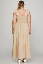 Load image into Gallery viewer, #3 Light Taupe Maxi Dress
