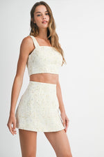 Load image into Gallery viewer, Ivory Sequin Details Set
