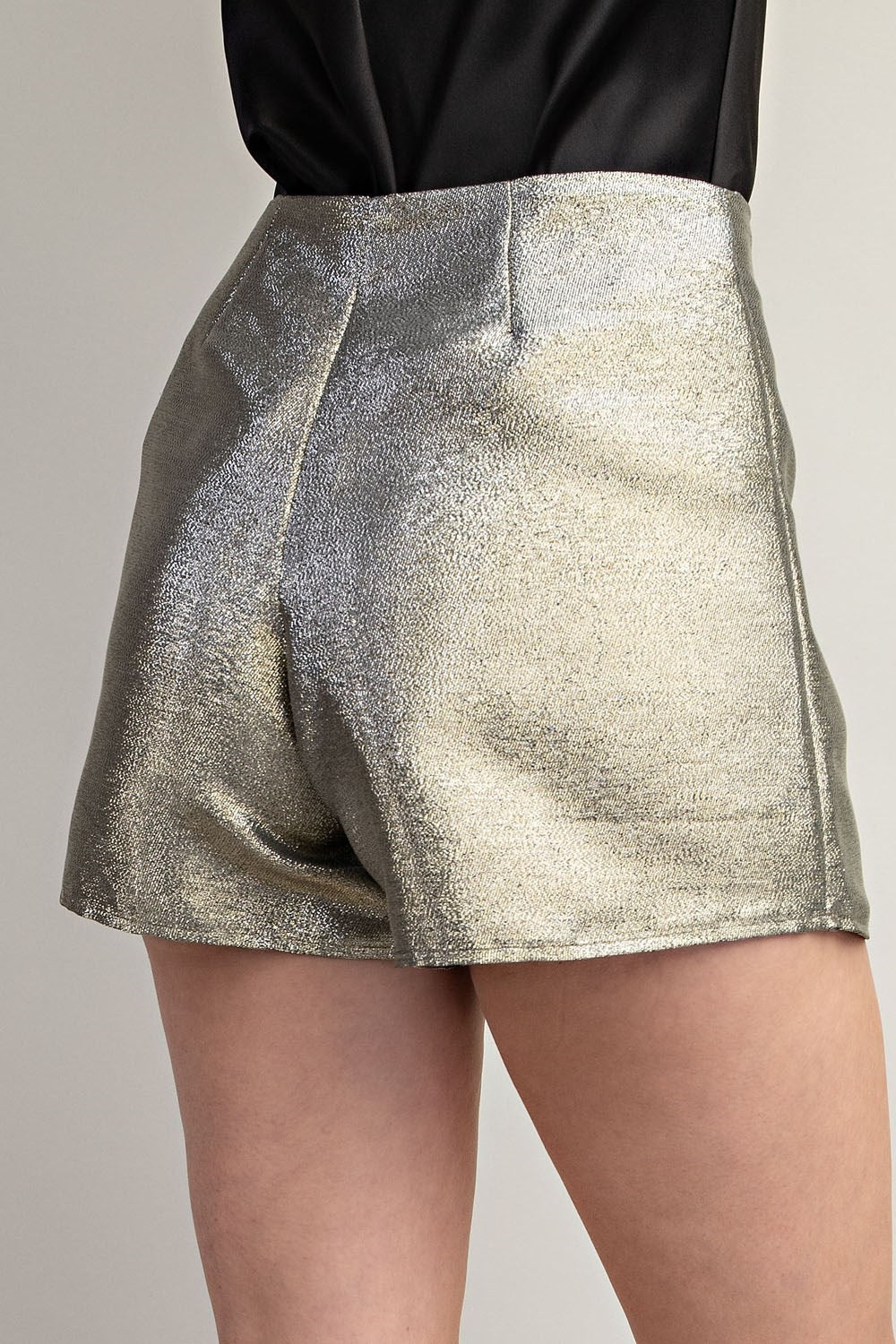 **SALE** METALLIC WRAP FRONT SCORE