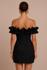 Textured Mini Dress