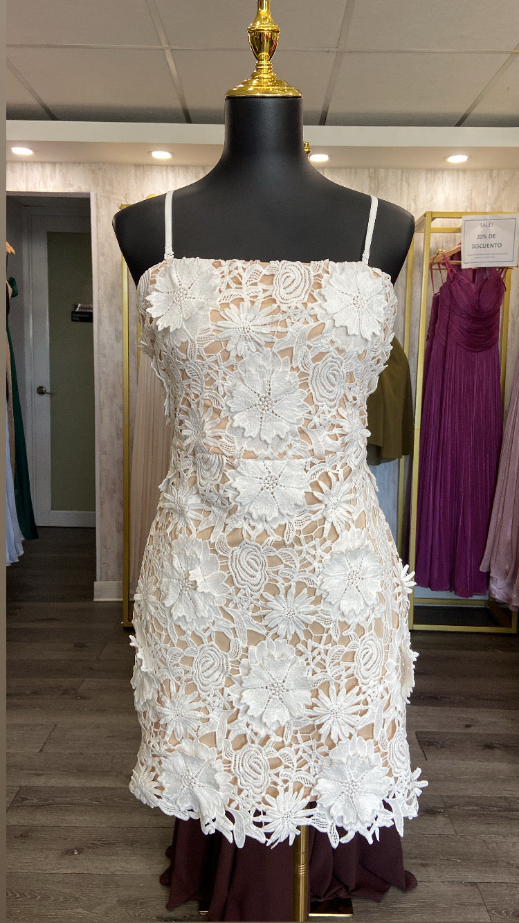 **SALE** CROCHET MINI DRESS