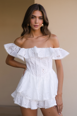 **SALE** EYELET ROMPER
