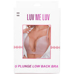 Load image into Gallery viewer, U-shaped Plunge Low Back Bra
