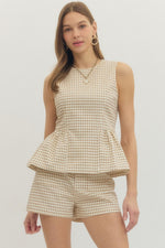 Load image into Gallery viewer, GINGHAM TOP
