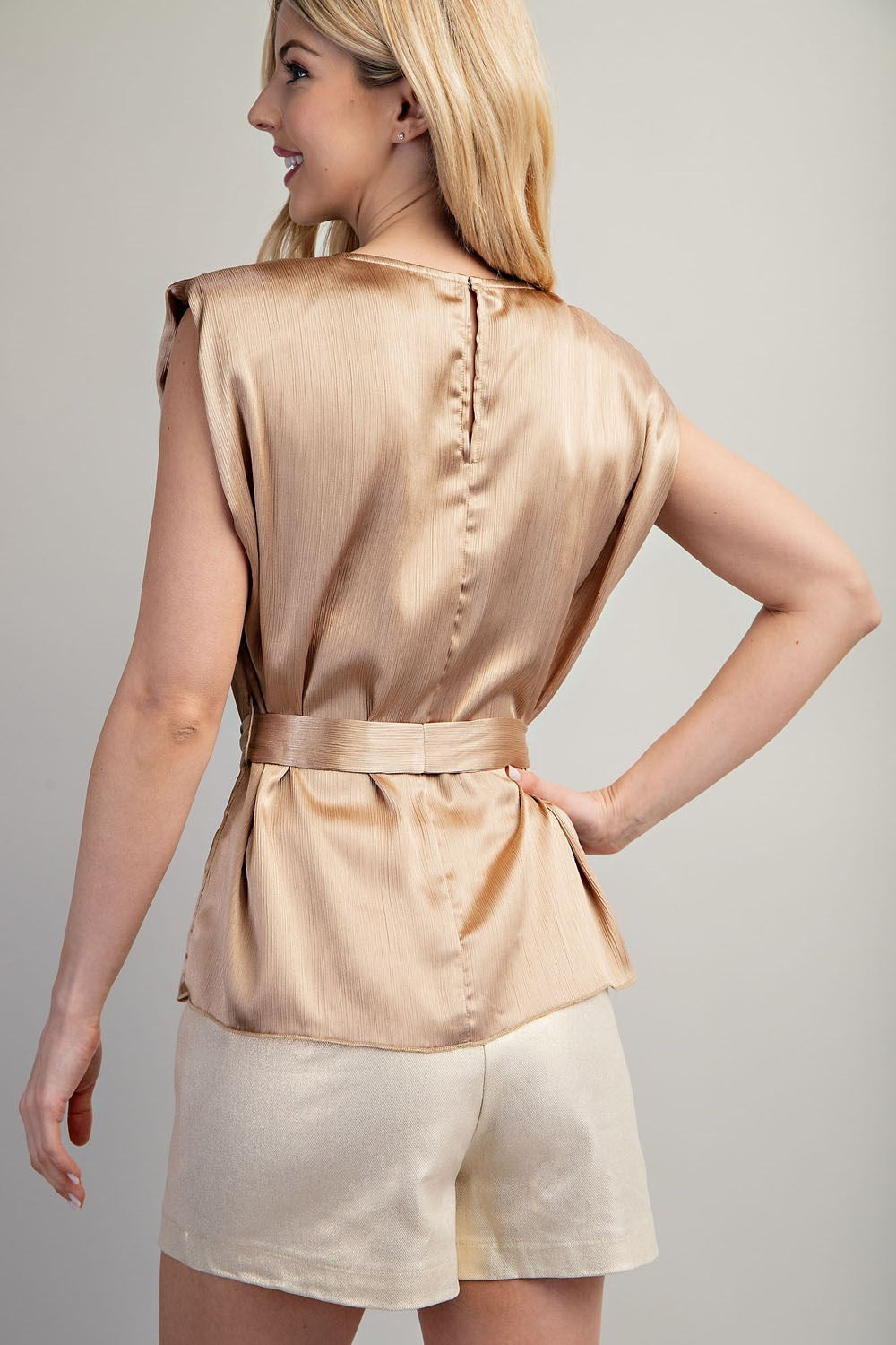 **SALE** SATIN TOP