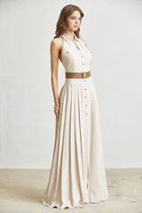 HALTER DRESS