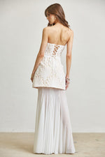 Load image into Gallery viewer, CROCHET WHITE SET
