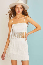 Load image into Gallery viewer, **SALE** FRINGES SKIRT
