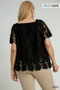 ** SALE ** Floral Lace Top