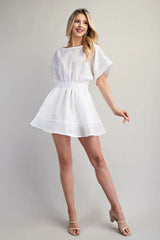 **SALE** WHITE MINI DRESS