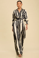 **SALE** Satin Jumpsuit