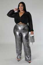 Load image into Gallery viewer, **SALE** Silver Pants
