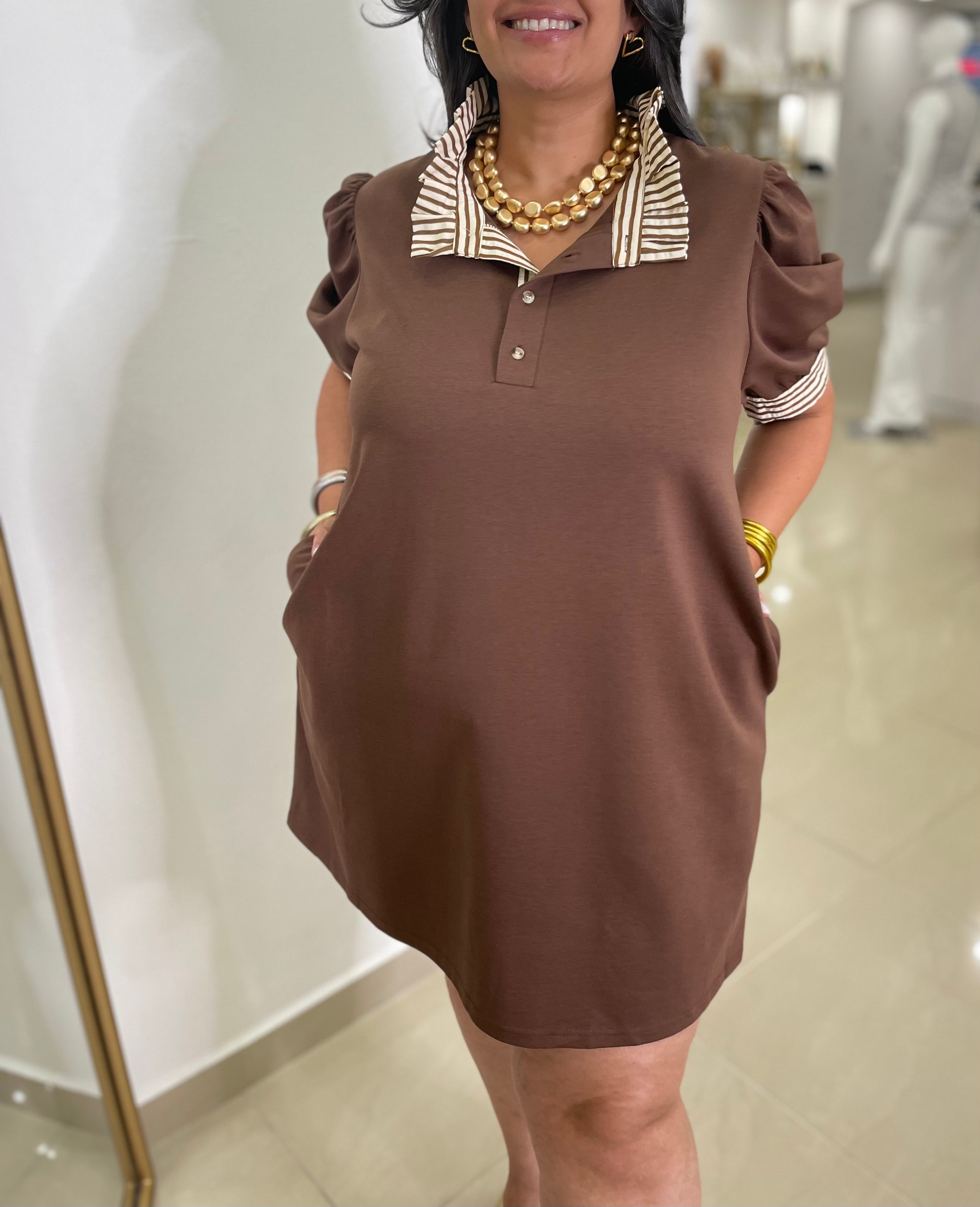 Polo Style Tunic Dress