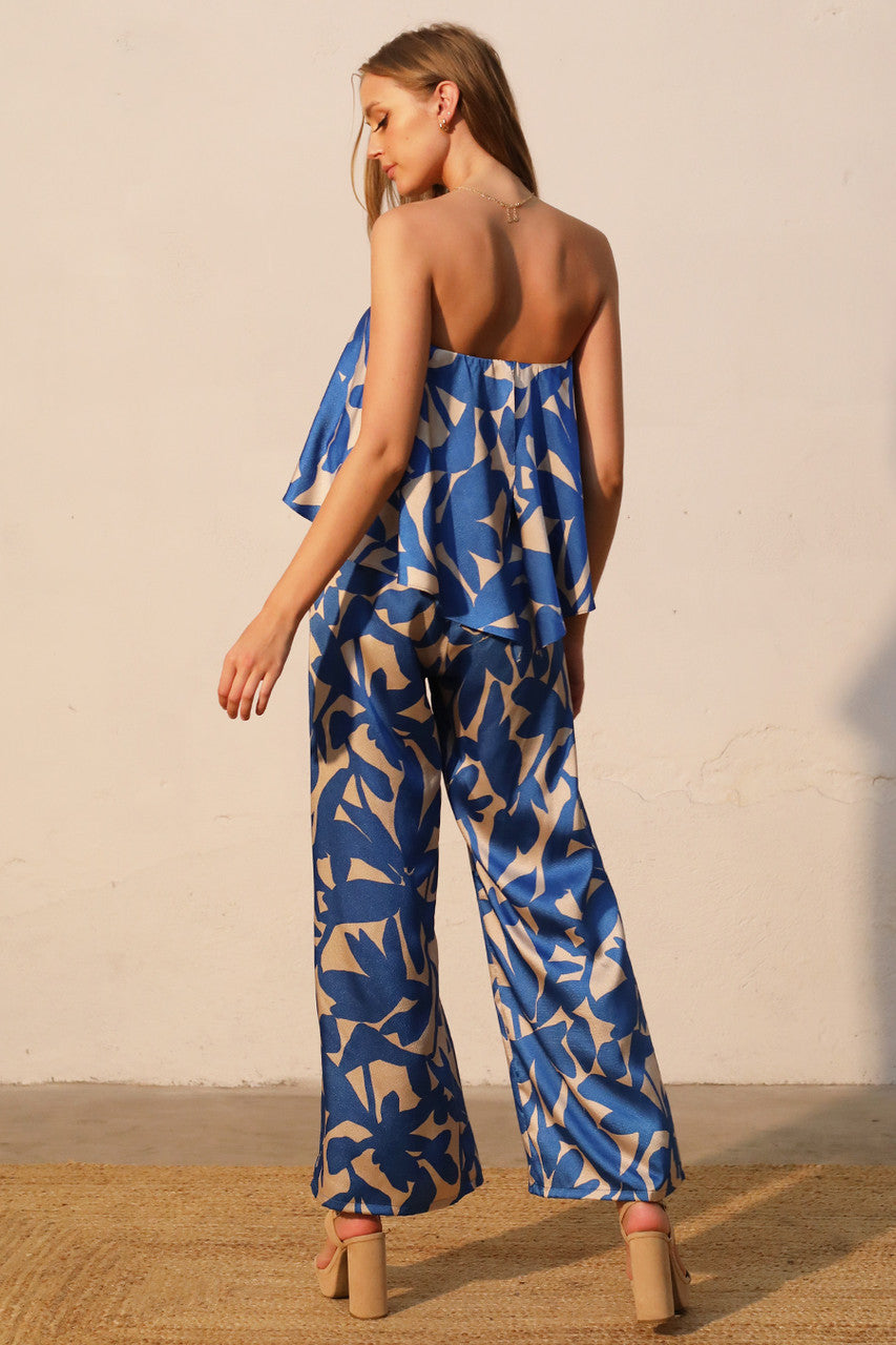 STRAPLESS JUMPSUIT