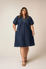 Load image into Gallery viewer, Denim Mini Dress
