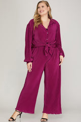 Pleated Set