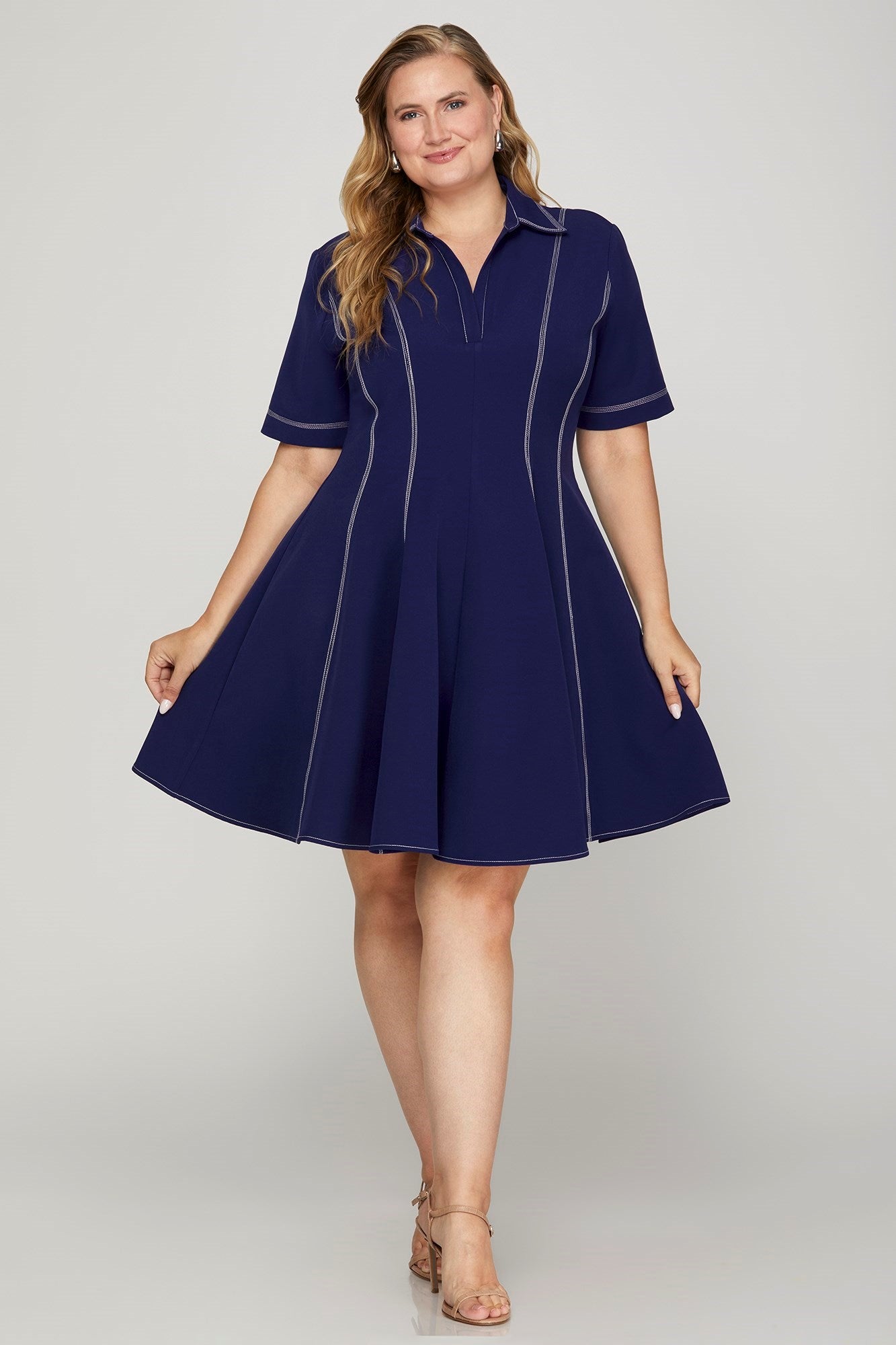 Navy Dress
