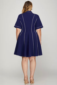 Navy Dress