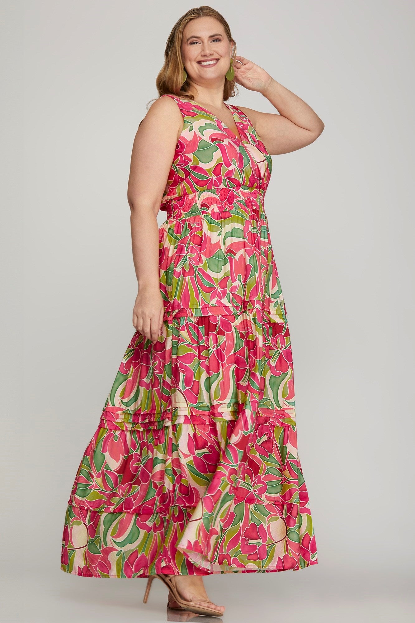 Printed Maxi Dress