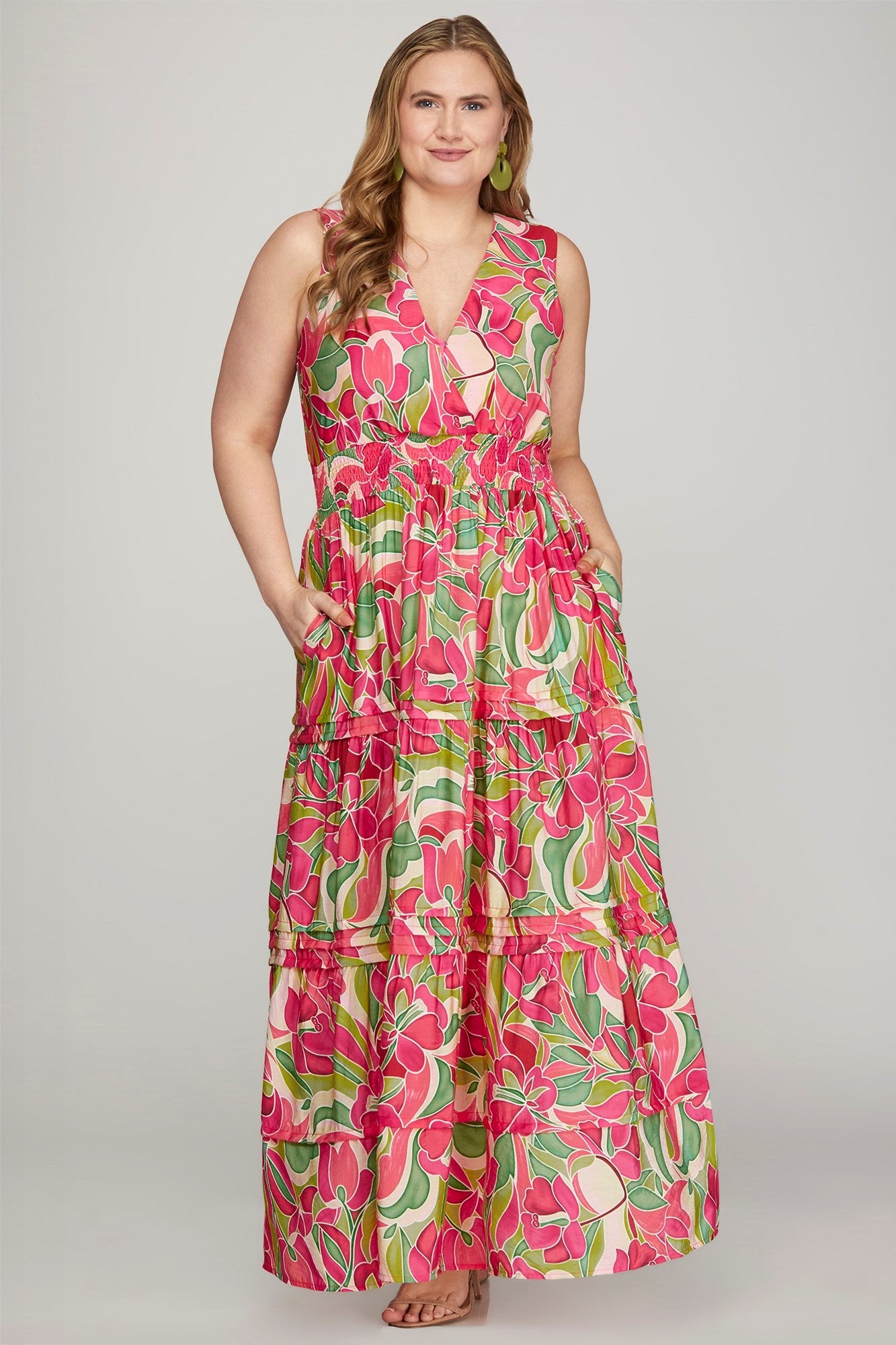 Printed Maxi Dress