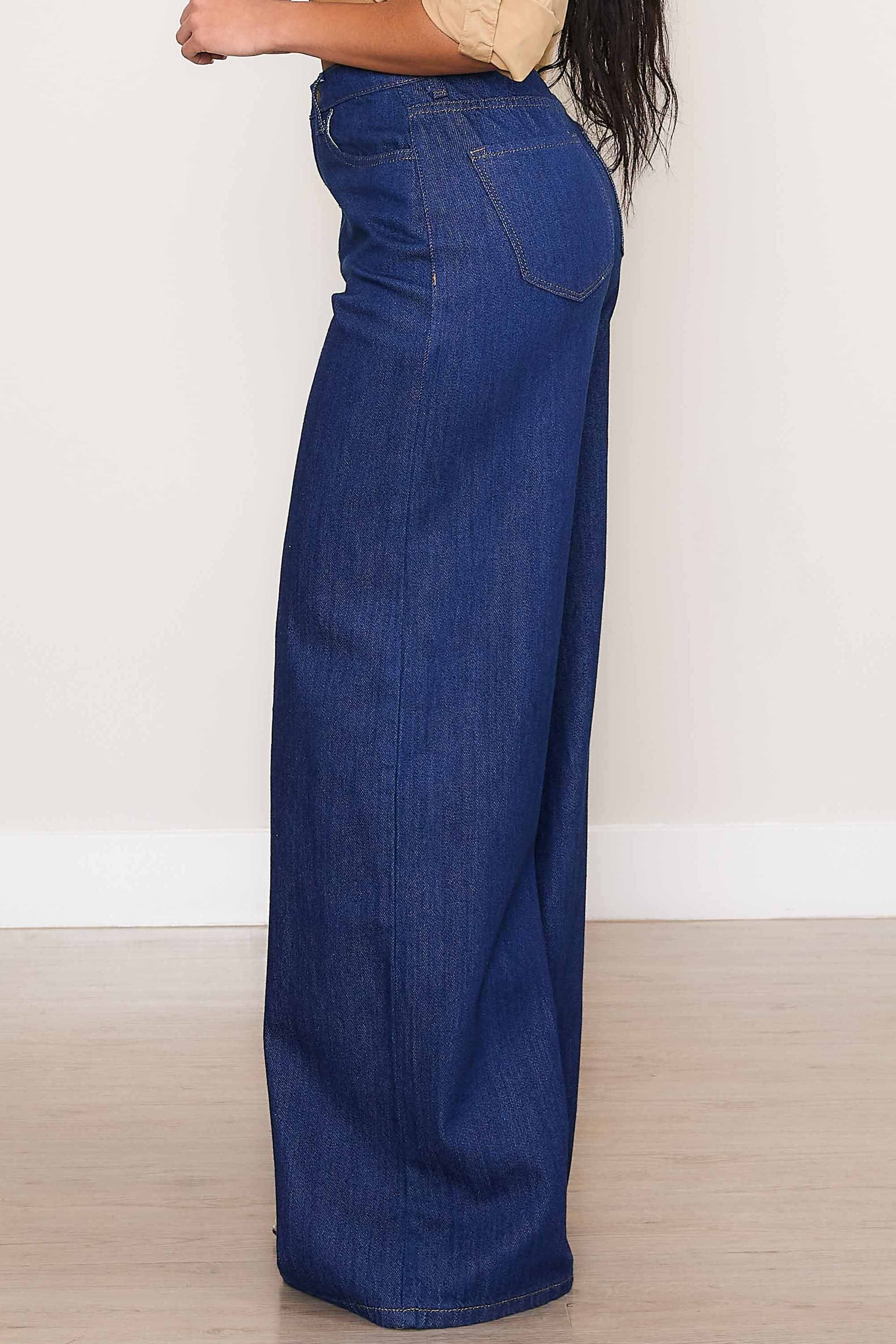 Indigo Wide Jeans