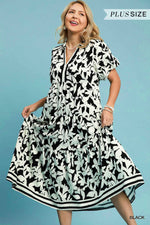 Load image into Gallery viewer, Floral Printed Midi Dress
