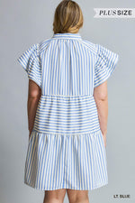 Load image into Gallery viewer, Stripes Tunic Dress
