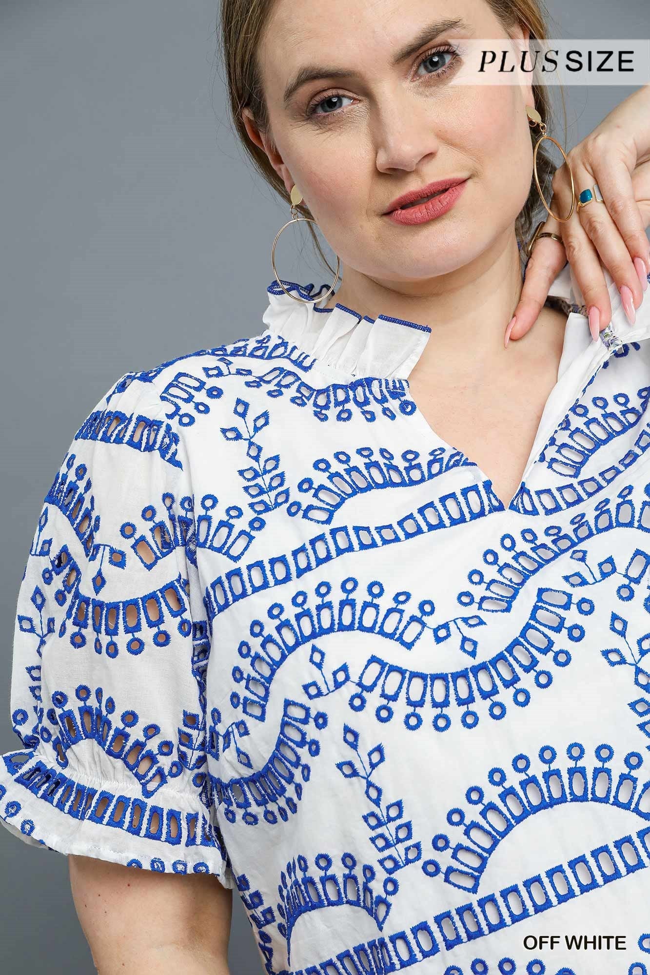 Embroidered Top